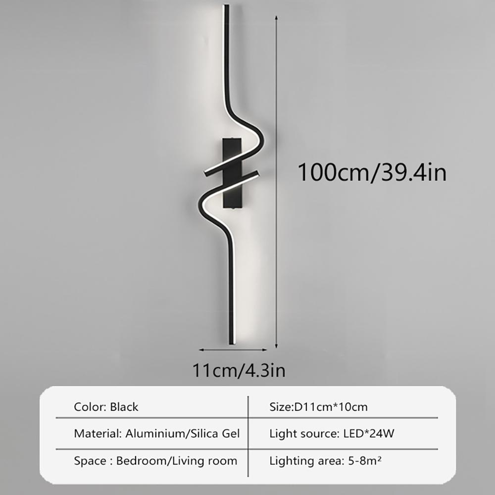 Modern Design LED Wall Light Indoor Atmosphere Living Room Sofa Bedroom Corridor Entrance Villa Courtyard Wall light