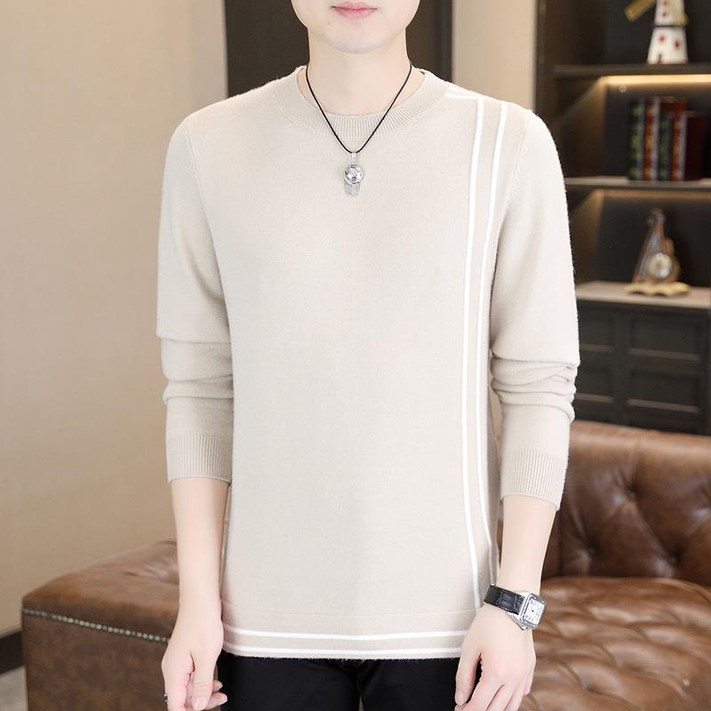 Winter Men s Versatile Crew Neck Trendy Fashion M