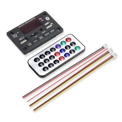Placă Decoder Mp3 12v Compatibilă Bluetooth 5.0 Ecran Color Înregistrare Apeluri Tf Usb Fm Jx-810bt (cu