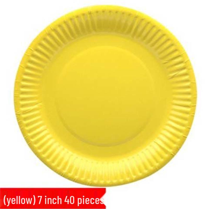 Disposable DIY Painting Plates for Kindergarten Art Activities