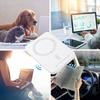 White 4G Portable WiFi Hotspot for Car, 150Mbps, SIM Card Compatible, Battery Operated
