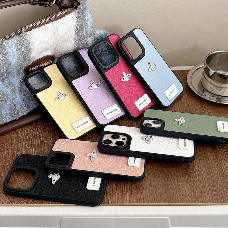 Rhinestone Planet High-end Mobile Phone Case for IPhone17Promax Light Luxury for Apple 16plus Women's Silicone