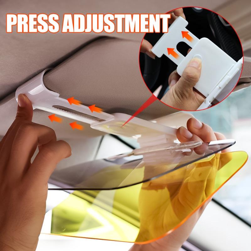 Car Sun Visor High Definition Anti-Glare Dazzling Goggle Day Night Vision Driving Mirror UV Fold Flip Down Clear View Visor