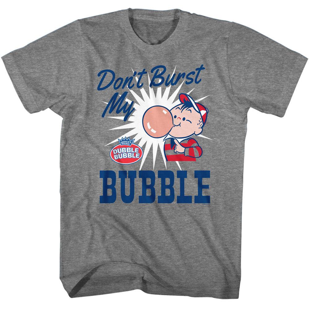 Tootsie Roll Candy Don t Burst My Bubble Double Bubble Gum Men T Shirt XXL