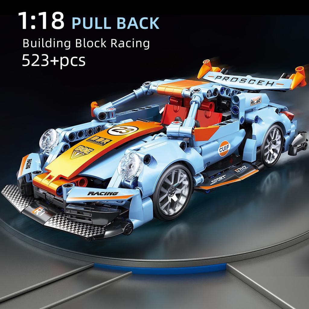 Remote Control Building Blocks Car Cool Collectible Model Car Kits Building Toys Christmas and Halloween