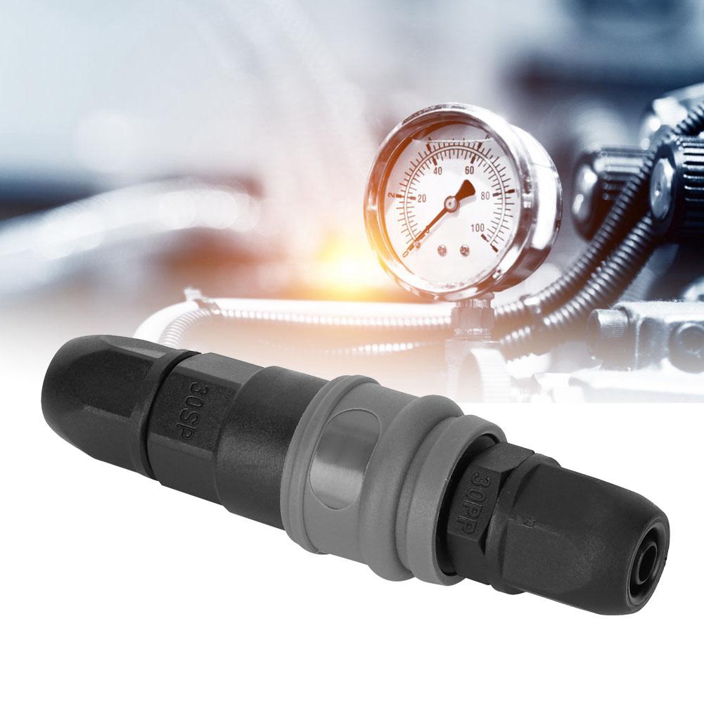 10PCs Plastic Steel Quick Connector C Type SpPP Self Locking Mechanical Accessory for 8 10 12mm PU Pipe(10mm(30) )