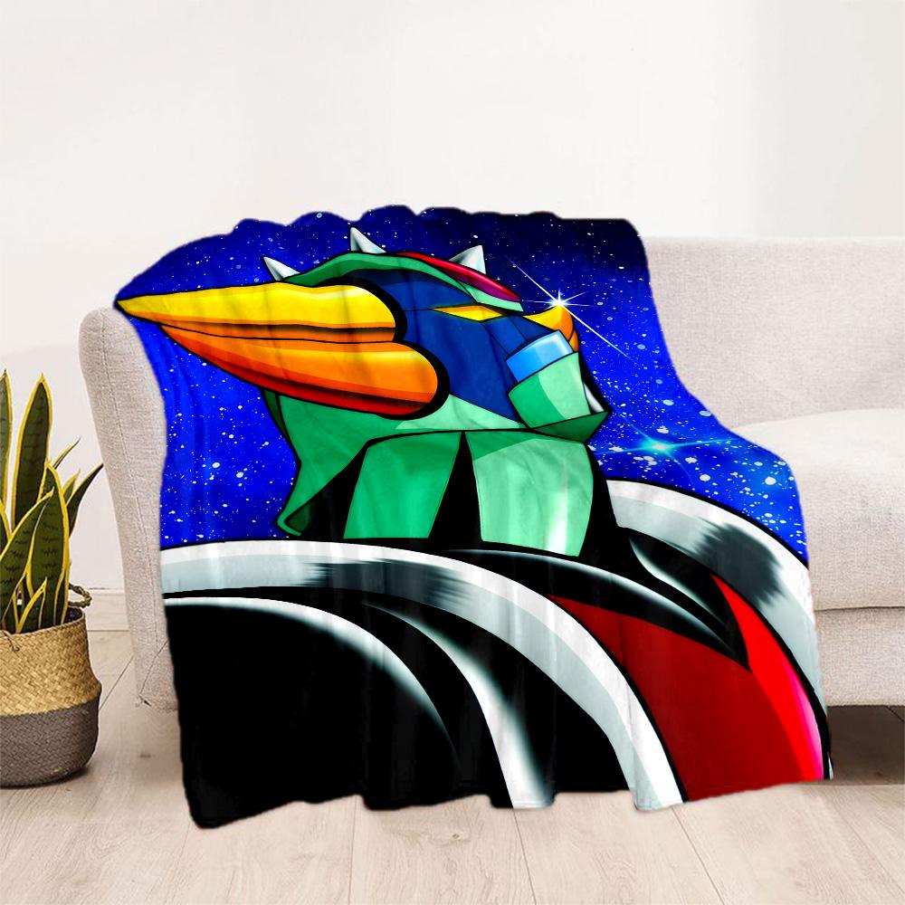 Giant Robot Adventure Blanket Comfortable Perfect for Bed Office Chair Couch Four Seasons Universal Warmthful Decor