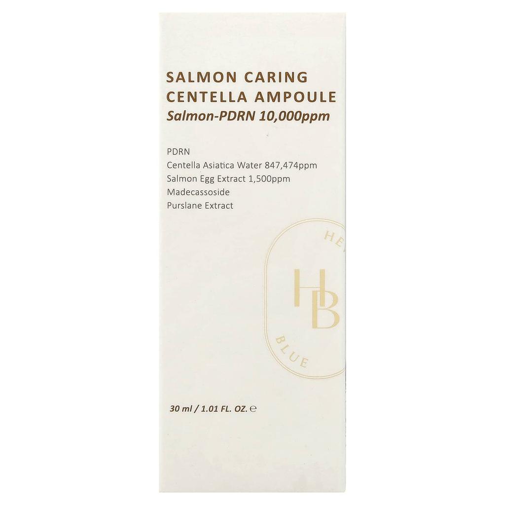 HEVEBLUE Salmon Care Centella Ampoule, 30ml (1.01 Fl Oz)