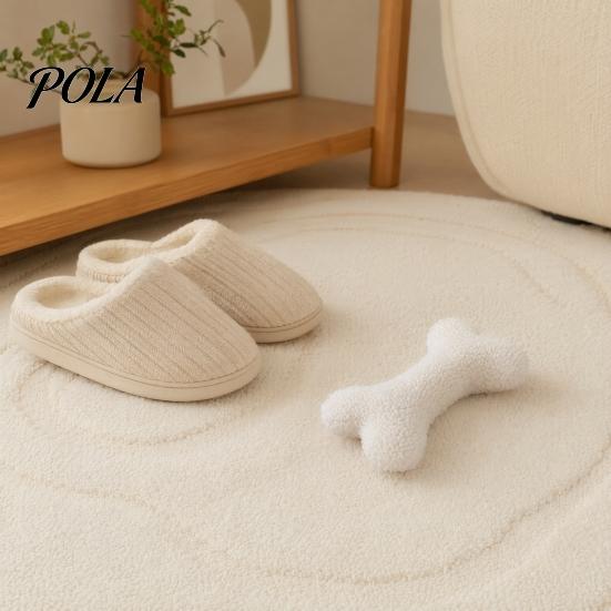 Plush Dog Chew Toy Squeaky Bone Toy, Soft Lamb Wool Chewing with Built-in Sound, Washable Interactive Fetch for Small Medium Dogs, Bite-Resistant