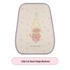 Cute Hemp Car Seat Cushion for ORA Good Cat, ORA 5, Kia EV5, K3, K5 - Ideal for All Seasons