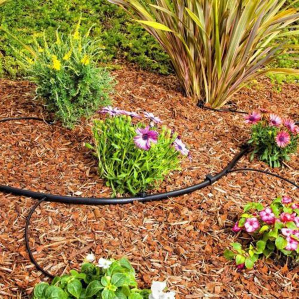 100 Pack Garden Barb Quality Drip Irrigation Tubing Dripline Coupling-Connector
