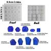 Easy Releasing Silicone Mold Various Shape Handmade Beads Moulds Pendant Molds Silicone Texture Suitable for Crafting