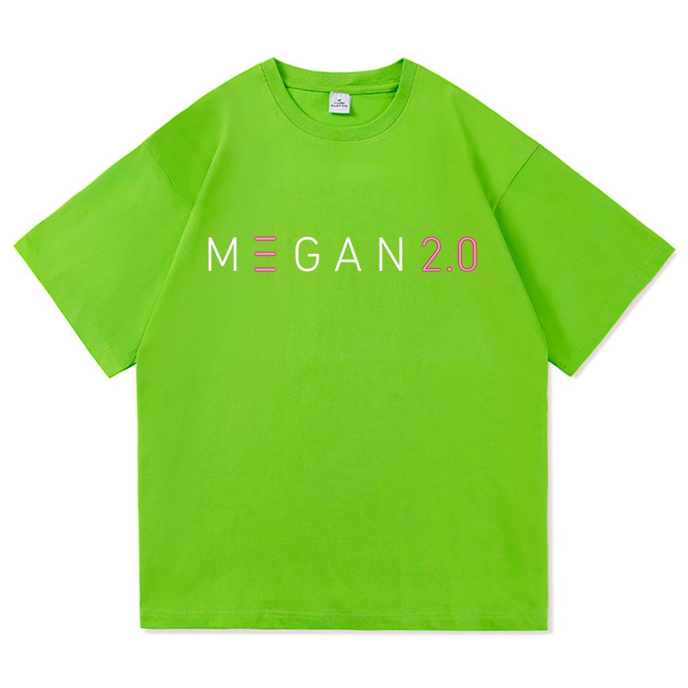 Horrorfilm M3GAN 2.0 T-Shirt 2025 Mode Halloween Retro Herren-/Damenbekleidung Vintage Harajuku Hochwertige Oberteile Baumwoll-T-Shirts