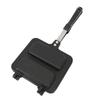Sandwich Maker Nonstick Sandwich Baking Pan Breakfast Frying Skillet Griddle with Handle for Home