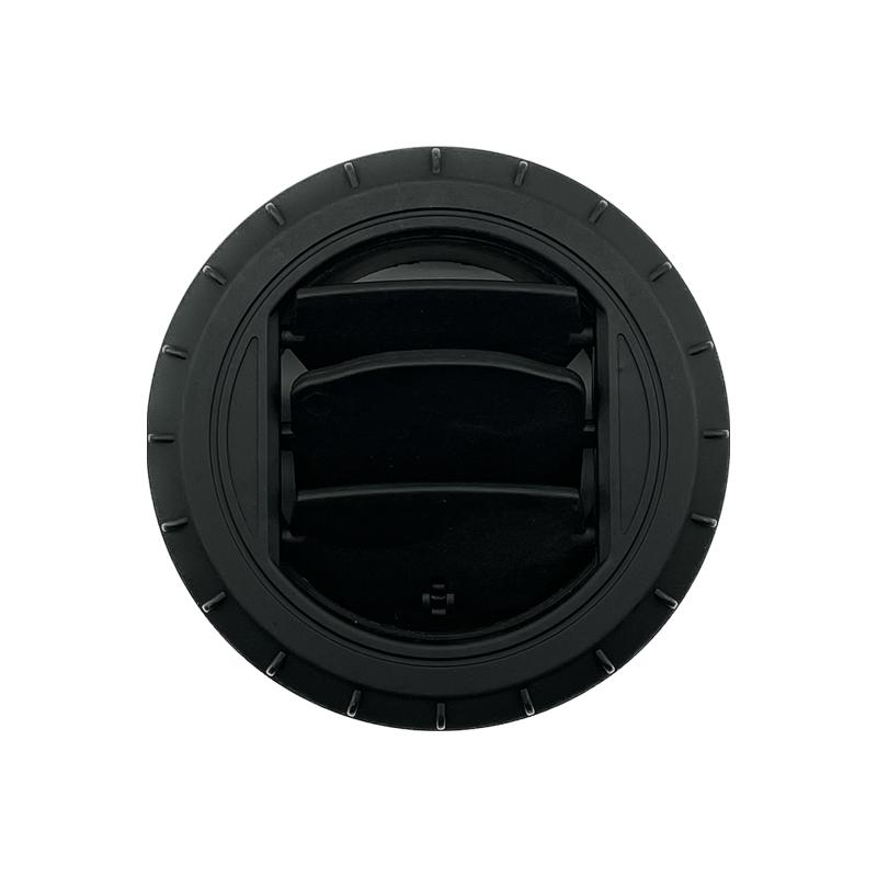 1/2/4/6X 75mm Air Vent Deflector Outlet Louver Rotatable Diesel Parking Heater Air Conditioner Black For Car Truck VAN Camper