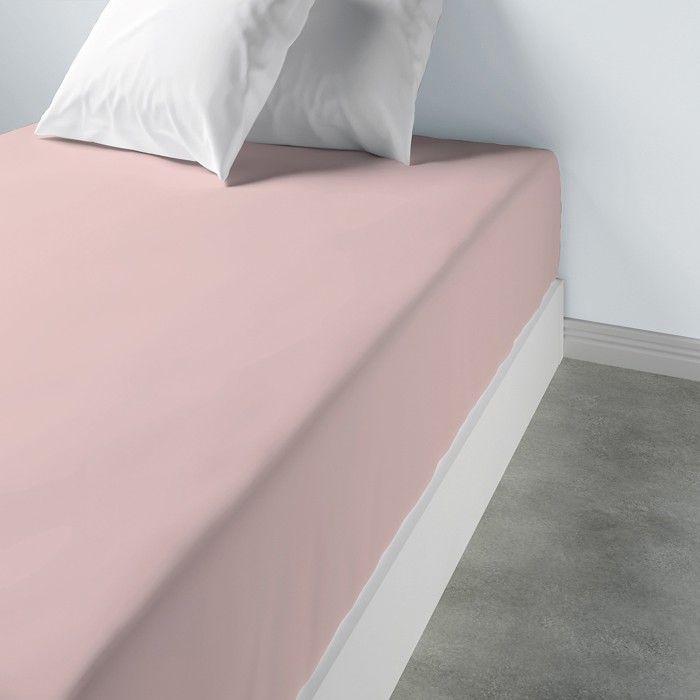 Drap housse - Les Ateliers du Linge - Blush - 100% Coton - 180 x 200 cm - Bonnet 35 cm