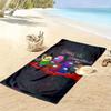 Among Us Custom Name Print Beach Towel, Large Soft Quick Dry Towel for Beach Camping Swimming