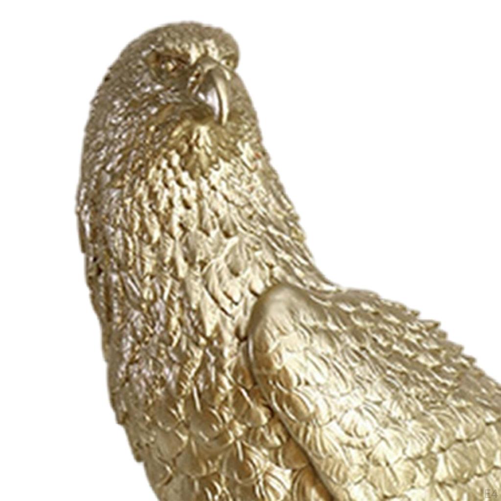 3 Sculpture Figurine Crafts Desktop Artwork Animal Model Abstract Nordic Style Eagle Statue for TV