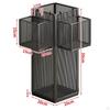 Convenient Iron Umbrella Holder with Ample Storage for Home