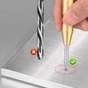 STONEGO 130mm Automatic Center Punch Drill Bit Spring Loaded for Marking Starting Hole Center Pin Punch Drill Bit