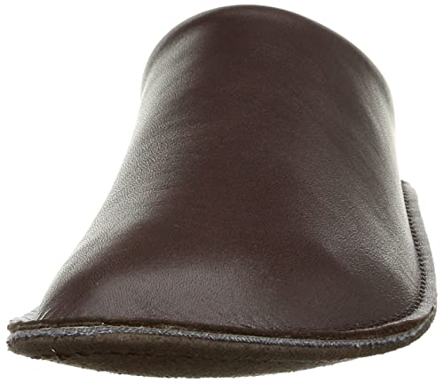 Nankai Tsusho Rokusan Leather Slippers BR M 0710-004