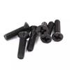 Blackened Countersunk Phillips Head Machine Screws - Miniature Flat Head for Electronics