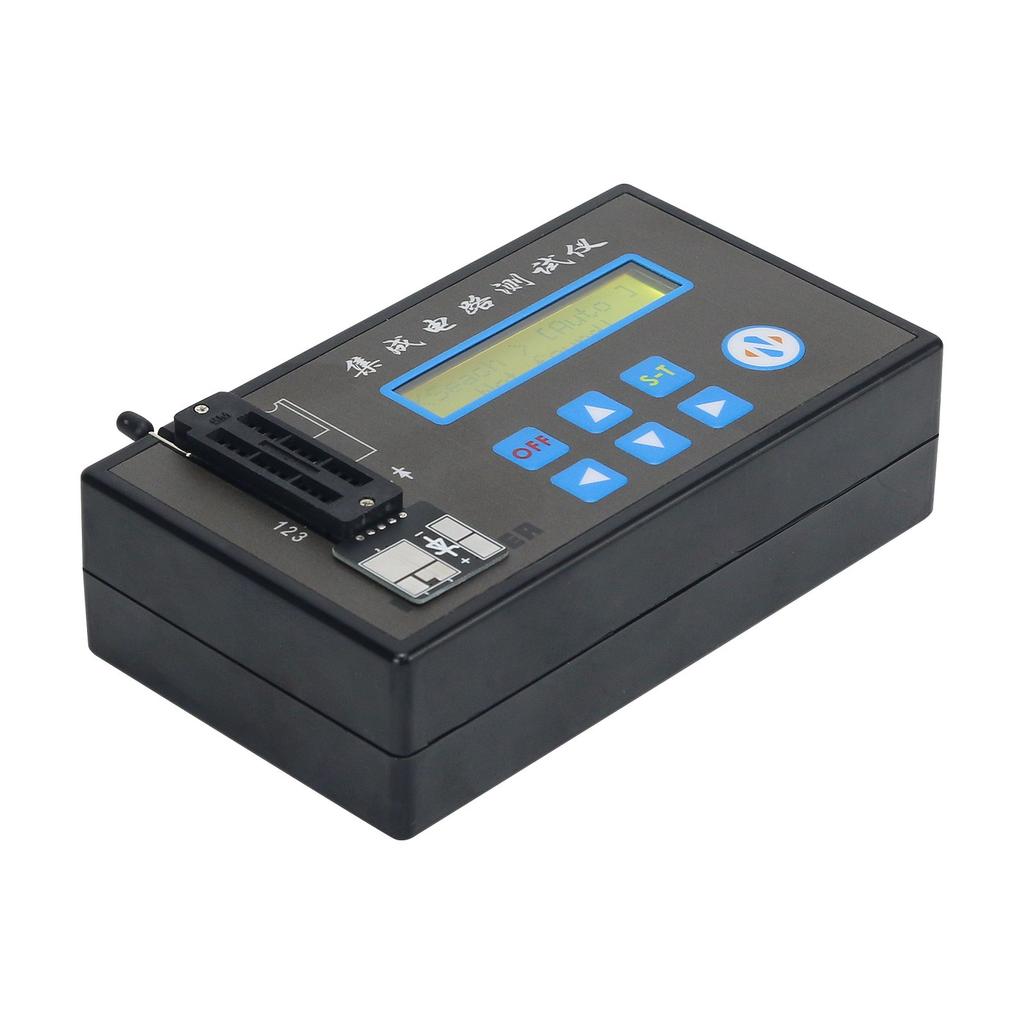 Integrated Circuit Tester Digital IC Tester with Sockets for Logic Chip Optocoupler Diode Transistor