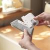 2 In 1 Groove Cleaning Tool Window Frame Door Groove Cleaning Brush Sliding Door Track Cleaning Tools Handheld Crevice Cleaner