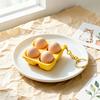 Mini Gourmet Keychain Decompression Toy Anxiety Relief Toy Fried Egg Burger Sushi Avocado Durian Pendant Bag Backpack Decor