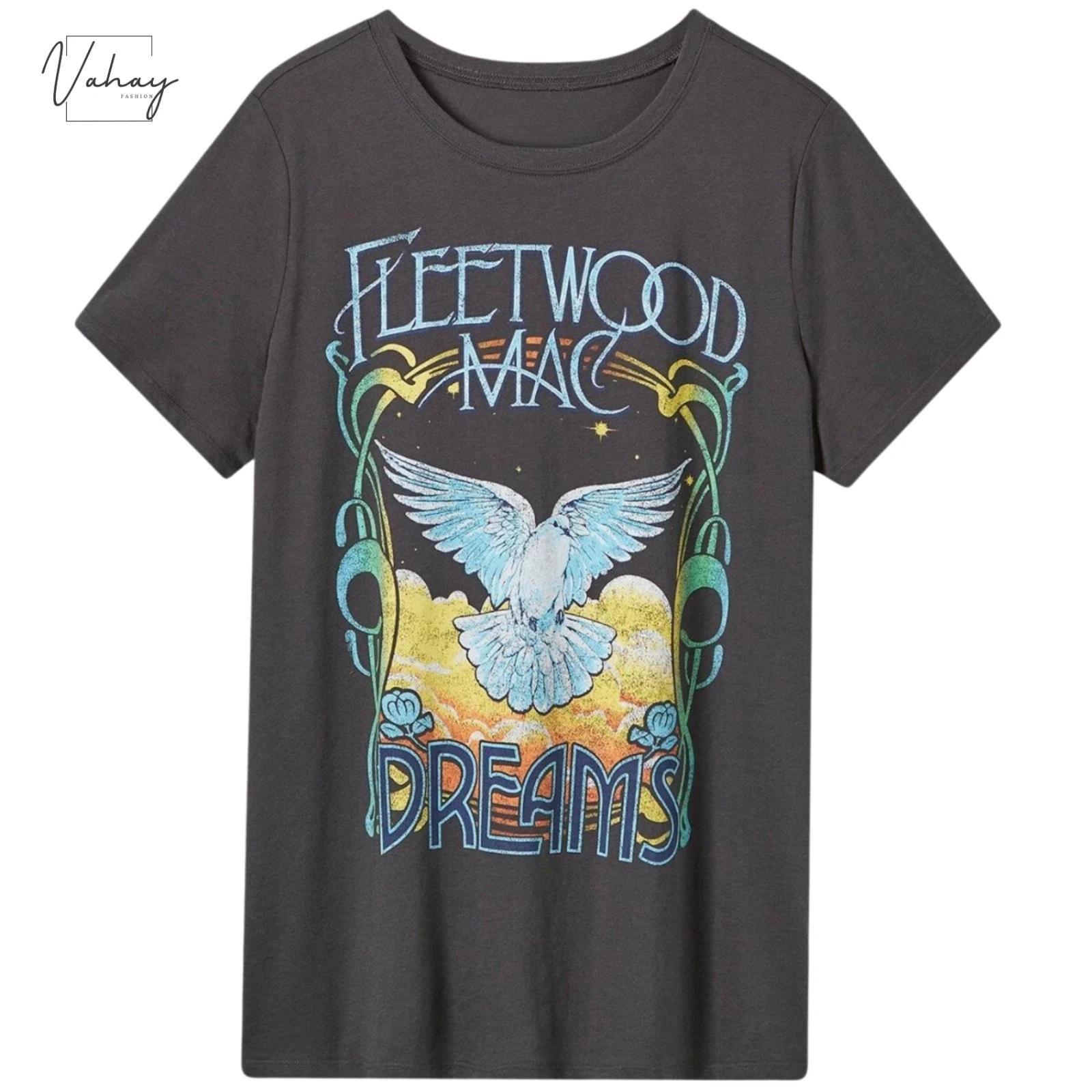 

Fleetwood Mac Dreams Vintage Black T-Shirt Unisex Tee M