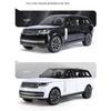 Escala 1/24 Land Rover Range Rover SV2022 Modelo de Carro Diecast de Liga Veículo Off Road Som e Luz Presentes para Crianças Presentes com Crianças