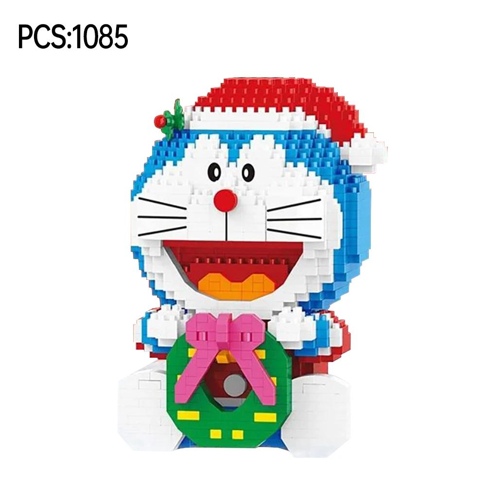 

BALODY Micro Building Blocks Doraemon Mini DIY Assembly Anime Model - ABS Plastic Children s Toy Blocks