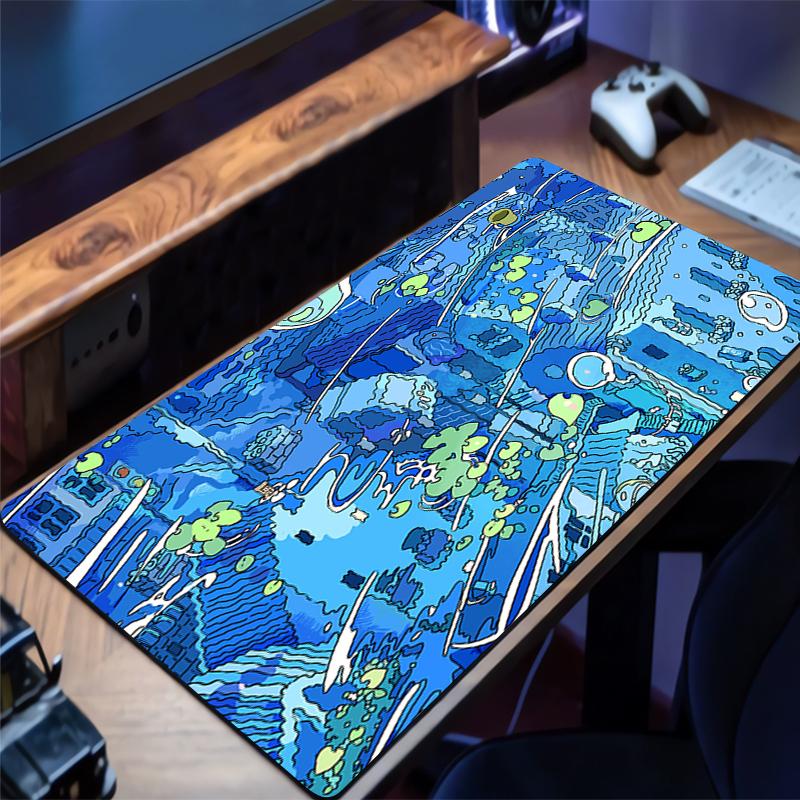 Mouse Pad Mini PC Underwater World Desk Mat Non-Slip Rubber Laptop Playmat Office Computer Gaming Accessories for Gamer Mousepad