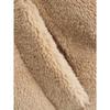 Warm Plush Fleece Bomber Jacket for Women Winter Autumn Stand Collar Coat Long Sleeve with Pockets New Outerwear