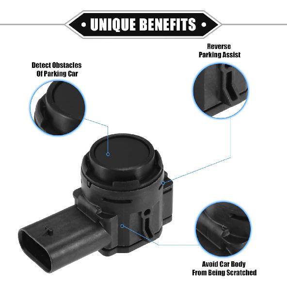 Reverse Parking Assist Sensor Compatible for BMW 330i 2019-2023, Rear Bumper Parking Assist Sensor