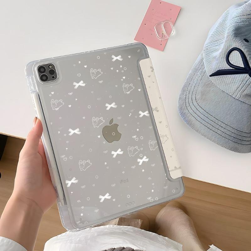 Case Funda Accessories for IPad 10th Generation Case 2022 Pro 11 2nd 3rd 4th Ipad 2017 2018 9.7inch 10.2 7th 8th 9th Bow Bunny