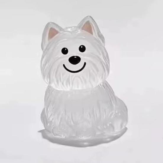 Pet Hair Memorial Keychain Pet Hair Preservation Bottle Transparent Synthetic Resin Engraved Pet Memory Jar