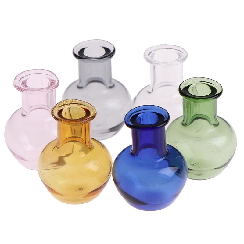 Glas 1: 12 Puppenhaus Miniatur Spielzeug Porzellan Dekoration Vase Topf