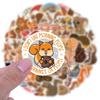 60 Cartoon Squirrel Graffiti Stickers - Cute Animal Decor for Phone, Guitar, Suitcase