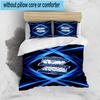 3pcs Birming-ham Football Club Printed Bedding Set Duvet Cover Closure Includes 1 Duvet Cover & 2 Pillowcases Bedding Sets Home Decor Gifts
