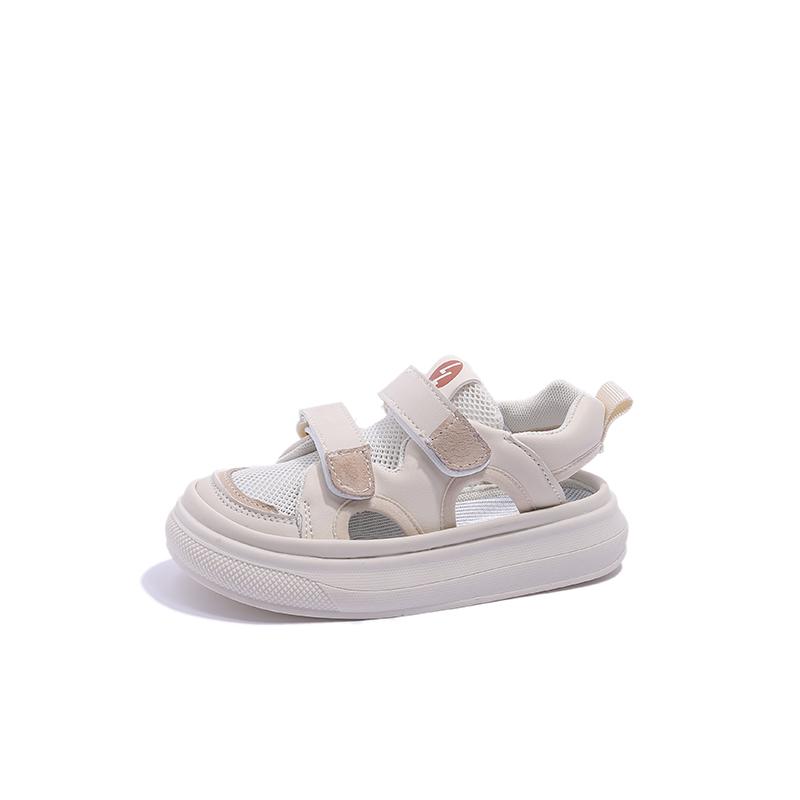 Children Sport Sandals Kids Hollow Toes Capped Shoes Air Mesh Toddler Girls Summer Casual  Beach Shoes Comfortable Breathable