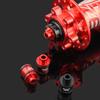 3-10PCS Aluminum Alloy Bike Hub Thru Axle Adapter Quick Release Stable Bike Hub Converter Bike Thru Axle Quick Release Adapter