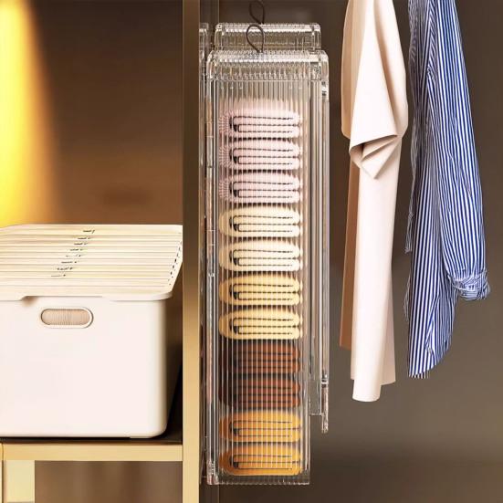 Underwear Storage Box Wall Mount Bra Undergarment Organizer Punch Free Multifunctional Socks Storage