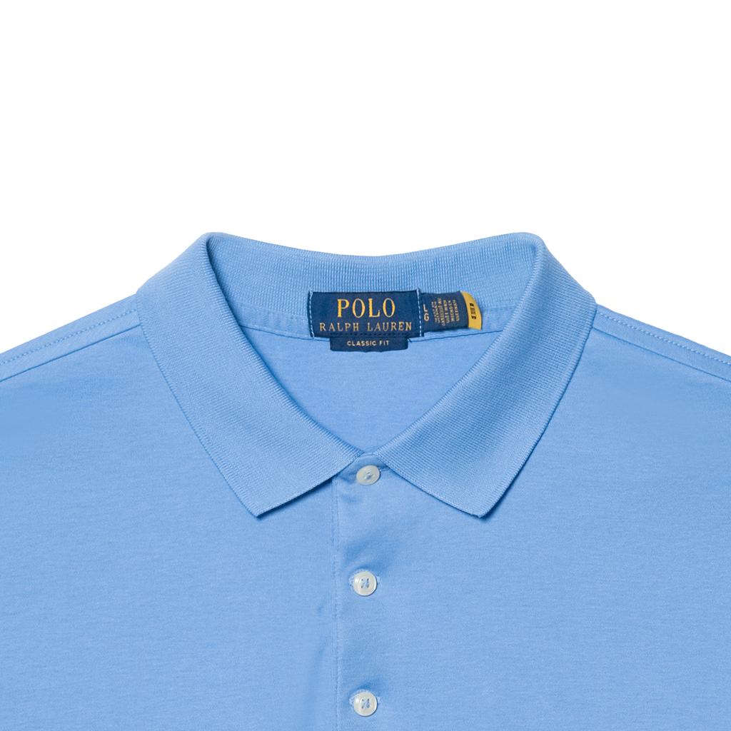 Polo Ralph Lauren Slim Fit Short Sleeve Polo Shirt Men Tops Blue 710704319-165