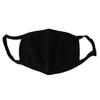 Muffy Cotton Face Mouth Mask Dustproof Facial UV Protective 3 Layers Cover Reusable Washable Black Masks for Women Men (Pack of 10)