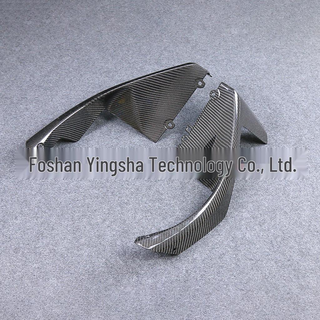 Kawasaki ZX10R Carbon Fiber Front Spoiler Side Panel