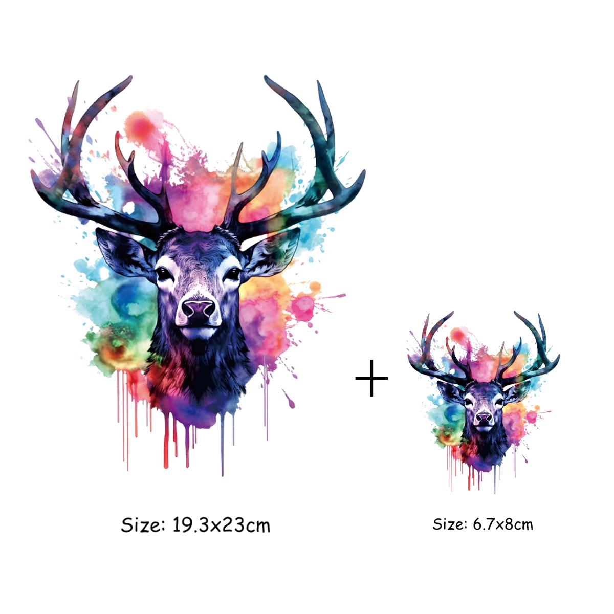 

1/2 шт. термопереносная наклейка «Глядя на тебя, лось», термонаклейки «сделай сам» для одежды, изготовления футболок, украшения подушек, принадлежностей для одежды и аппликаций