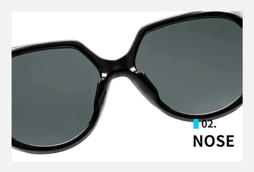 Chic Oversized Sunglasses with UV Protection – Trendy High-End Street Style
