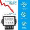 Mzhou 36W Wide Input DC To 3A with Mounting Driver for LED and CCTV Systems Converter, 9-36V 12V, - (Overload Protection) Trucks/RVs, Lighting,