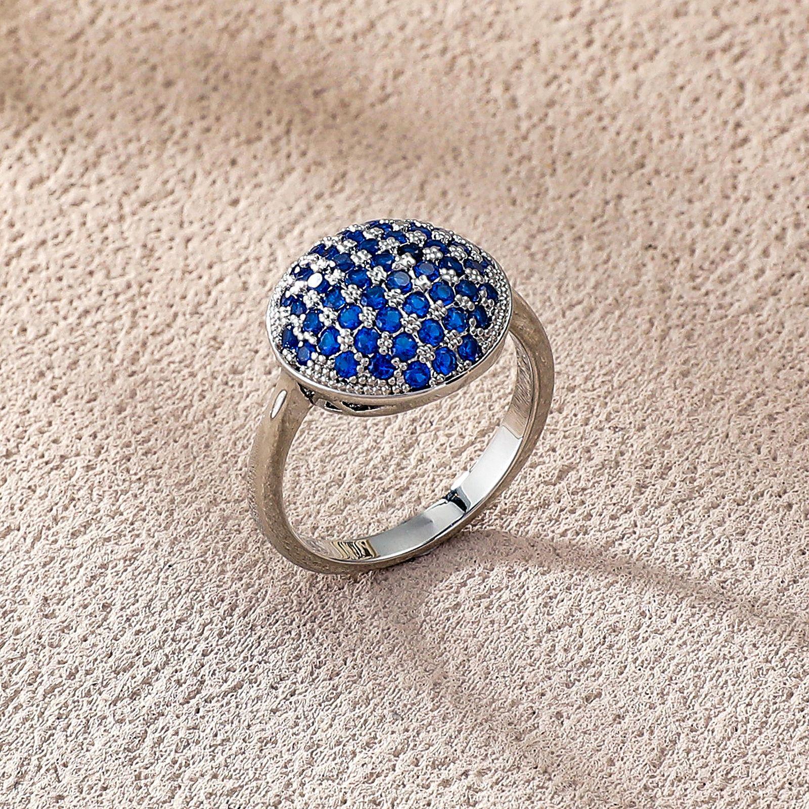 New INS Cross Inlaid Colored Zirconium Women s Titanium Steel Earring: Light Luxury White Gold-Plated Ring